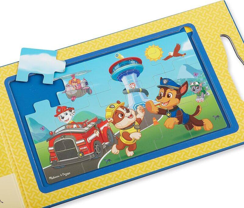 

Paw Patrol Magnetic Jigsaw Puzzle Paperback