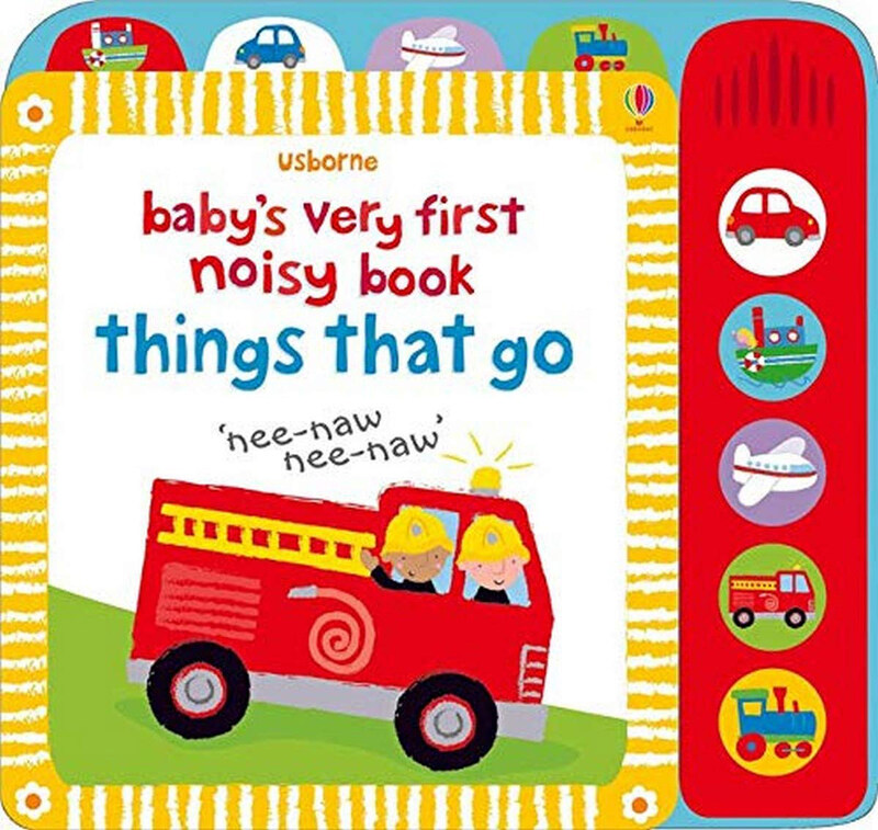 

Baby's Very First Noisy Book: Things That Go, Hardcover Book, By: Fiona Watt