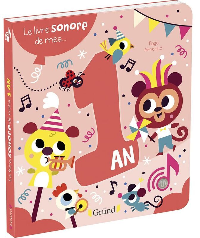 

Le Livre Sonore De Mes 1 An Livre Sonore Avec 6 Puces A Partir De 1 An By L'Air Mobile/Americo - Paperback