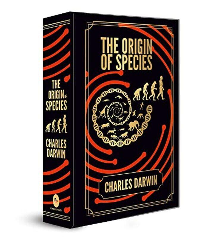 

The Origin of Species Deluxe Hardbound Edition Hardcover by Charles Darwin