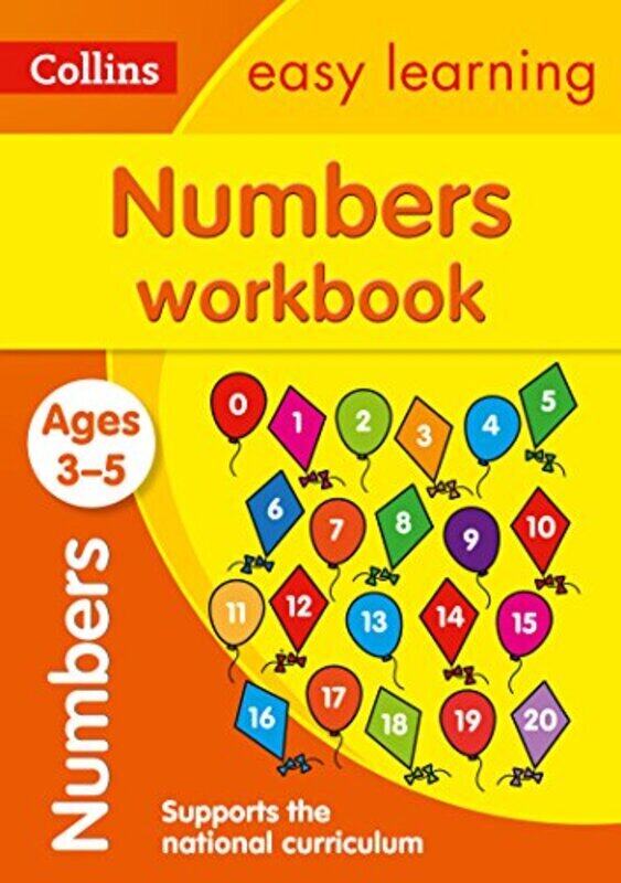 

Numbers Workbook Ages 3-5: Ideal for Home Learning (Collins Easy Learning Preschool)