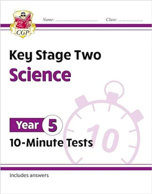 

New Ks2 Year 5 Science 10Minute Tests by CGP Books - CGP Books Paperback