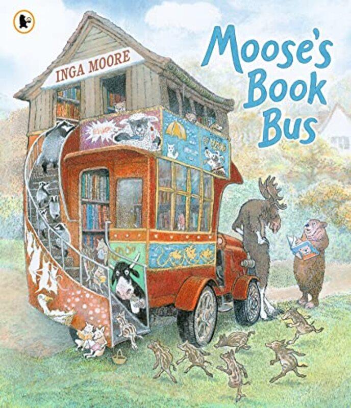 

Mooses Book Bus by Inga MooreInga Moore-Paperback
