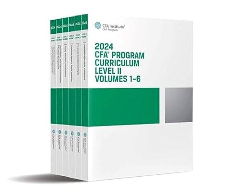 

2024 Cfa Program Curriculum Level Ii Box Set by CFA Institute Paperback