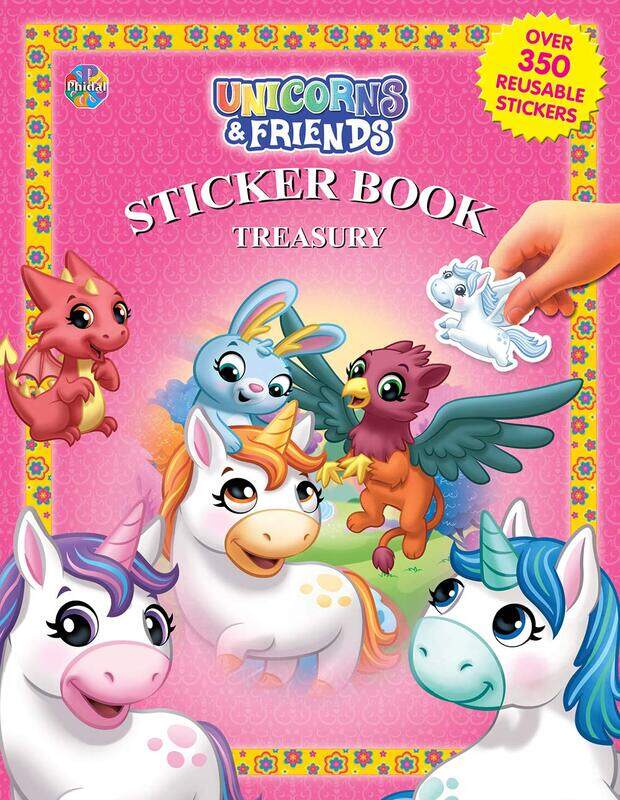 

Unicorns & Friends Sticker Book Treasury, Paperback Book, By: Phidal Publishing Inc.