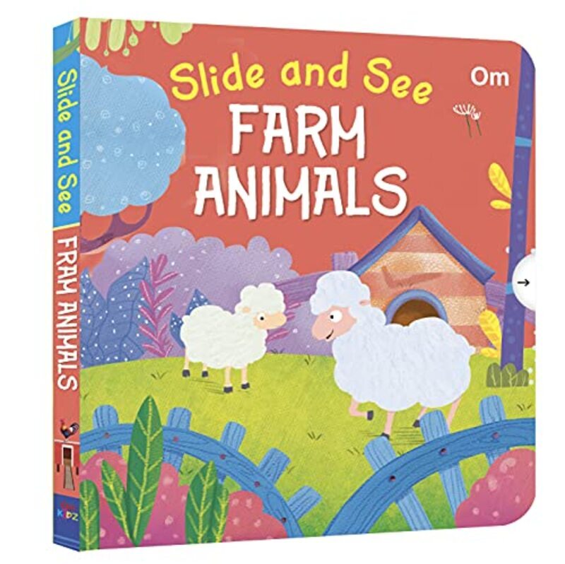 Slide and See Farm Animals , Paperback by Kirti Pathak