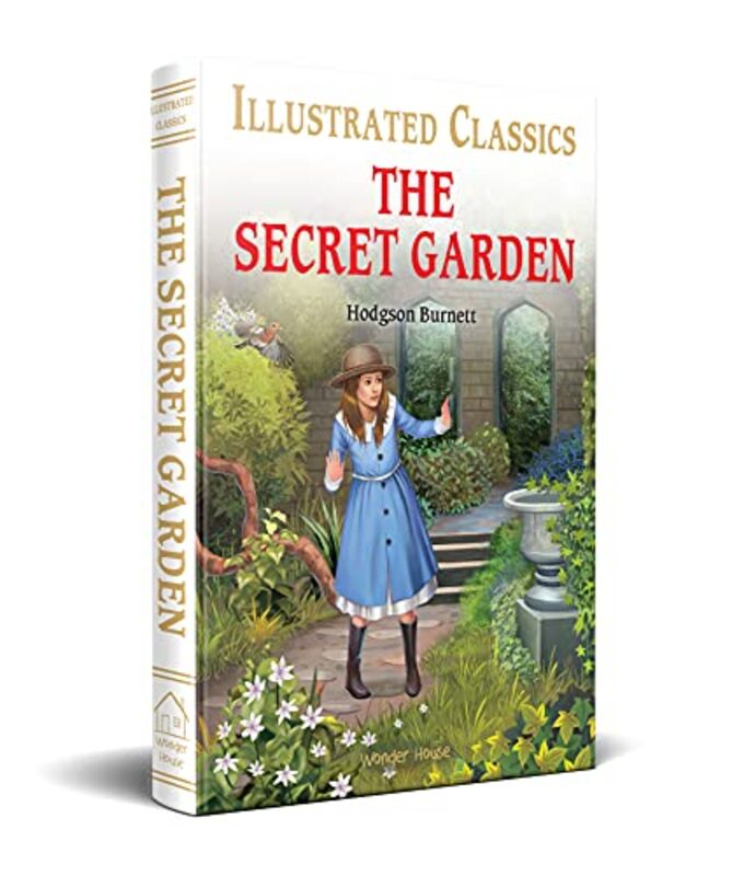The Secret Garden : Illustrated Abridged Children Classics English Novel with Review Questions Har Hardcover by Frances Hodgson Burnett
