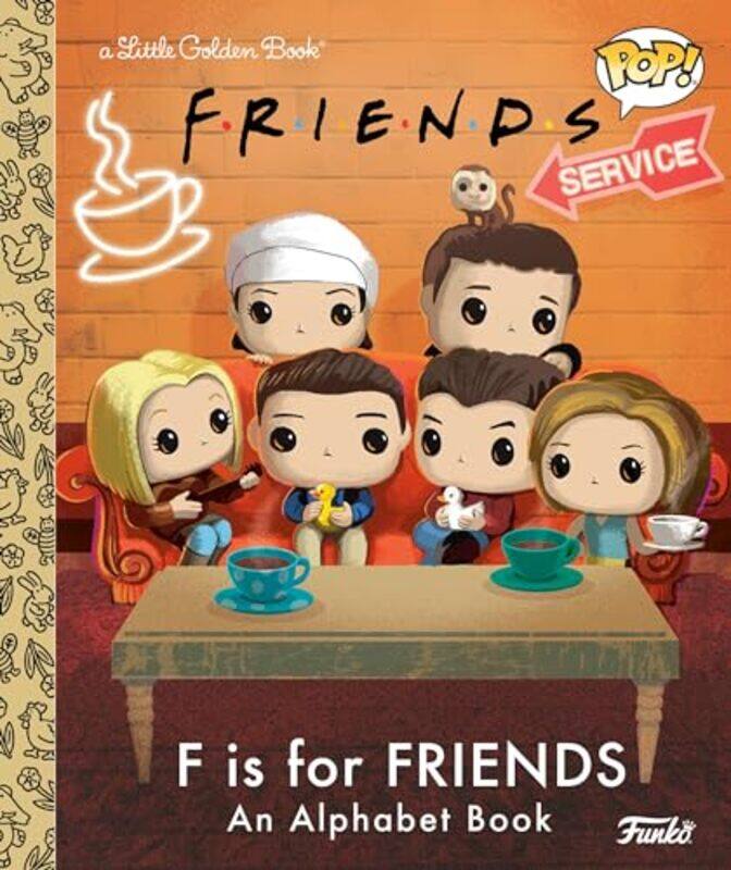 

F Is For Friends An Alphabet Bk Funko Po By Golden Bks - Hardcover