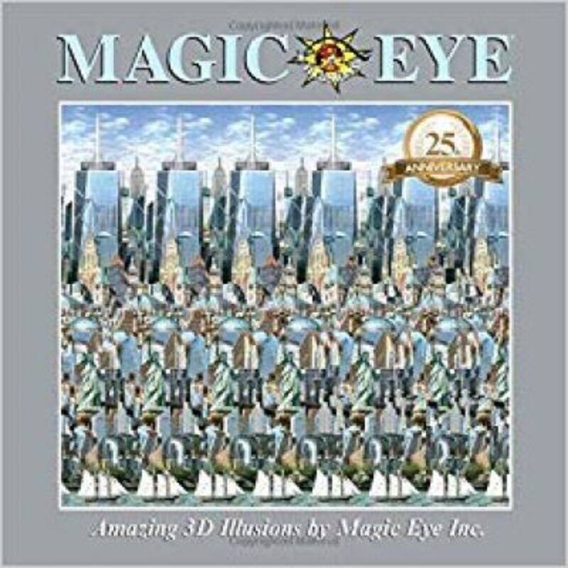 

Magic Eye 25th Anniversary Book.Hardcover,By :Smith, Cheri