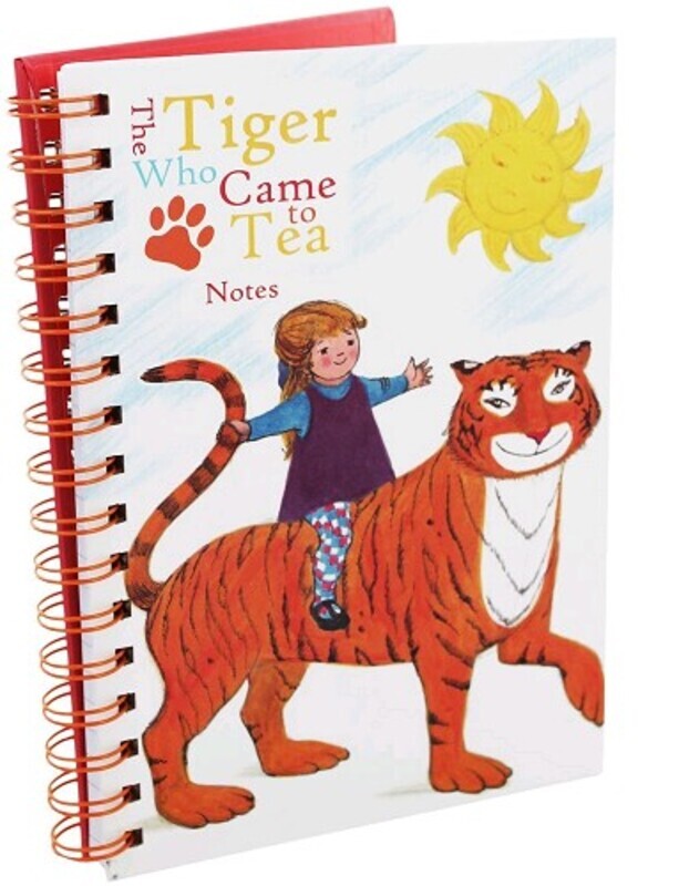 

A5 WIRO NOTEBOOK LINED IN CDU - TIGER WHO CAME TO TEA, By: Robert Frederick