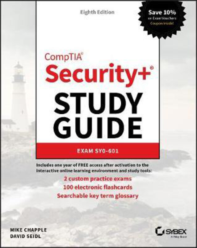 

CompTIA Security+ Study Guide: Exam SY0-601, Paperback Book, By: Mike Chapple