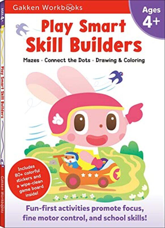 

Play Smart Skill Builders Age 4 Pre-K Activity Workbook With Stickers For Toddlers Ages 4 5 6 B By Gakken Early Childhood Experts - Paperback