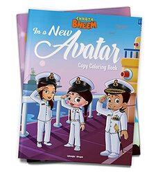 Chhota Bheem  In A New Avatar Copy Coloring Book For Kids by Wonder House Books Paperback