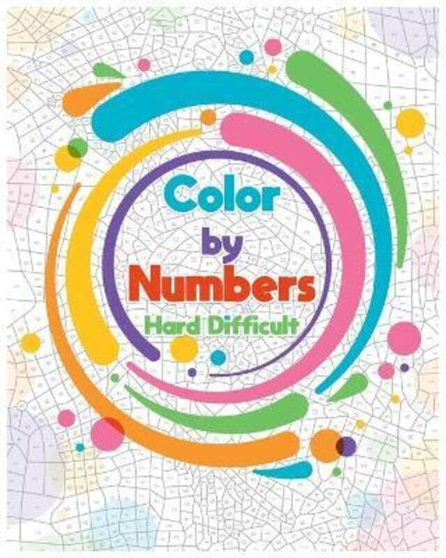 

Color by Numbers Hard Difficult,Paperback,BySinbadstudios Color Numbers