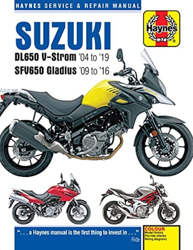 

Suzuki DL650 VStrom & SFV650 Gladius 04 19 by Immanuel Ness-Paperback