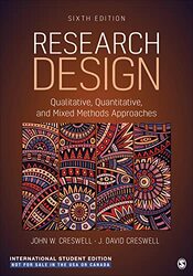 Research Design  International Student Edition Qualitative, Quantitative, And Mixed Methods Approa By Creswell, John W. - Creswell, J. David - Paperback