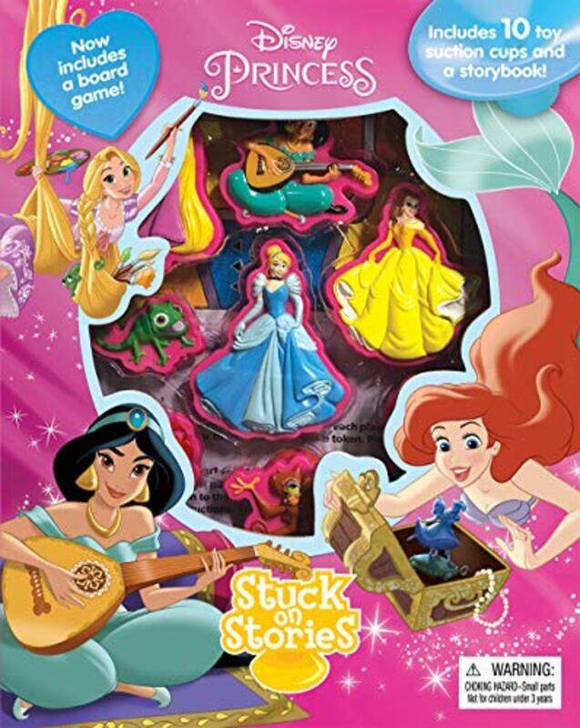 

Disney Princess Stuck on Stories, Hardcover Book, By: Phidal Publishing Inc.