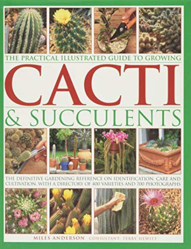 

Practical Illustrated Guide to Growing Cacti & Succulents by Emilie Dufresne-Hardcover