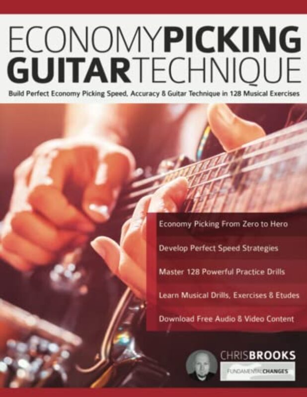 Economy Picking Guitar Technique , Paperback by Brooks, Chris - Alexander, Joseph - Pettingale, Tim