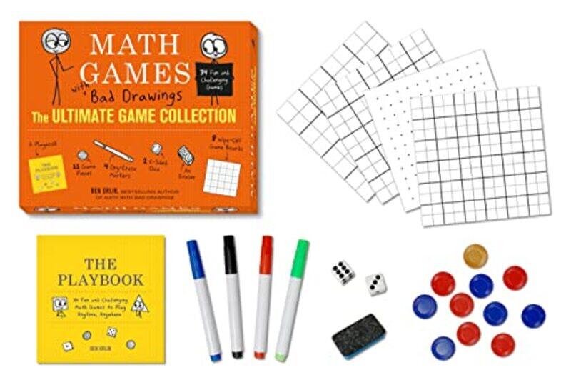 

Math Games With Bad Drawings Ult Game Co By Orlin Ben - Hardcover