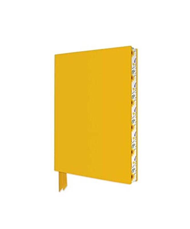 Sunny Yellow Artisan Pocket Journal , Paperback by Flame Tree Studio