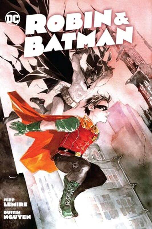 

Robin and Batman by Jeff LemireDustin Nguyen-Hardcover