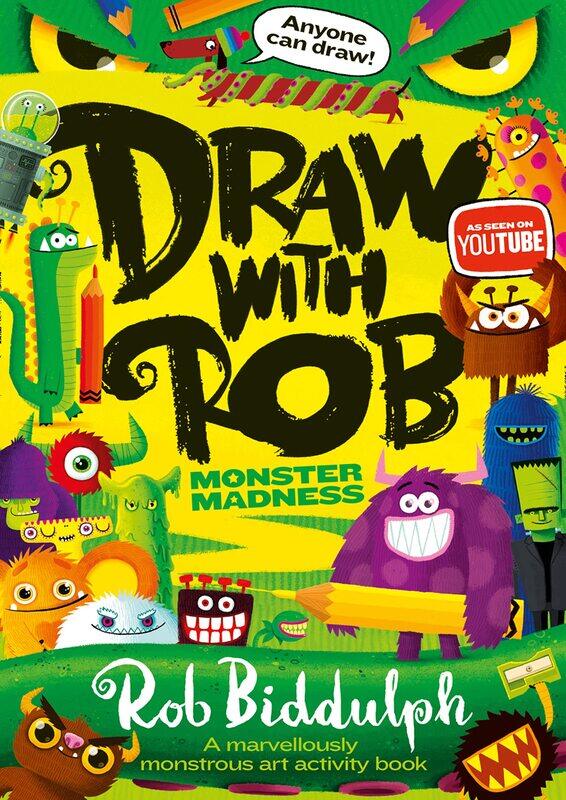 

Draw with Rob: Monster Madness, Paperback Book, By: Rob Biddulph