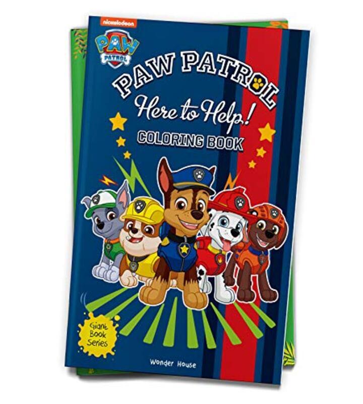 

Here To Help! Paw Patrol Giant Coloring Book For Kids by Wonder House Books Paperback