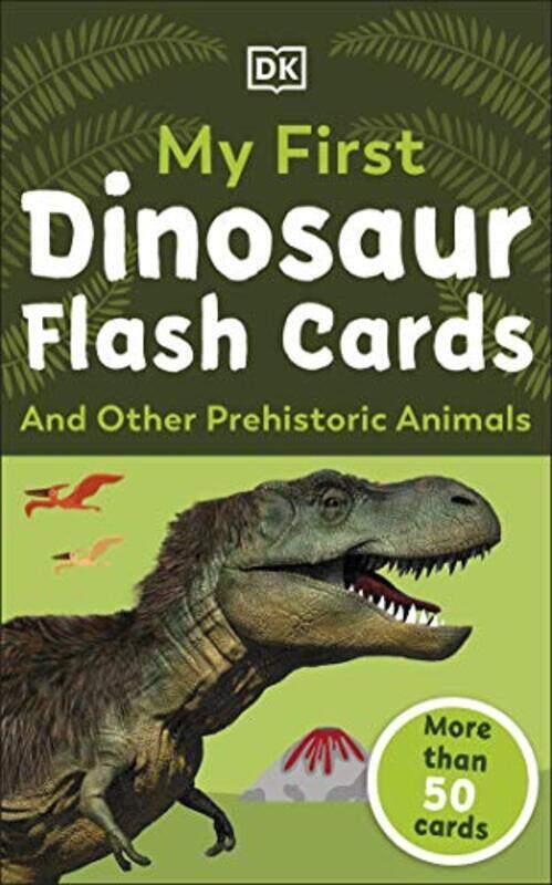 

My First Dinosaur Flash Cards By Dk Paperback