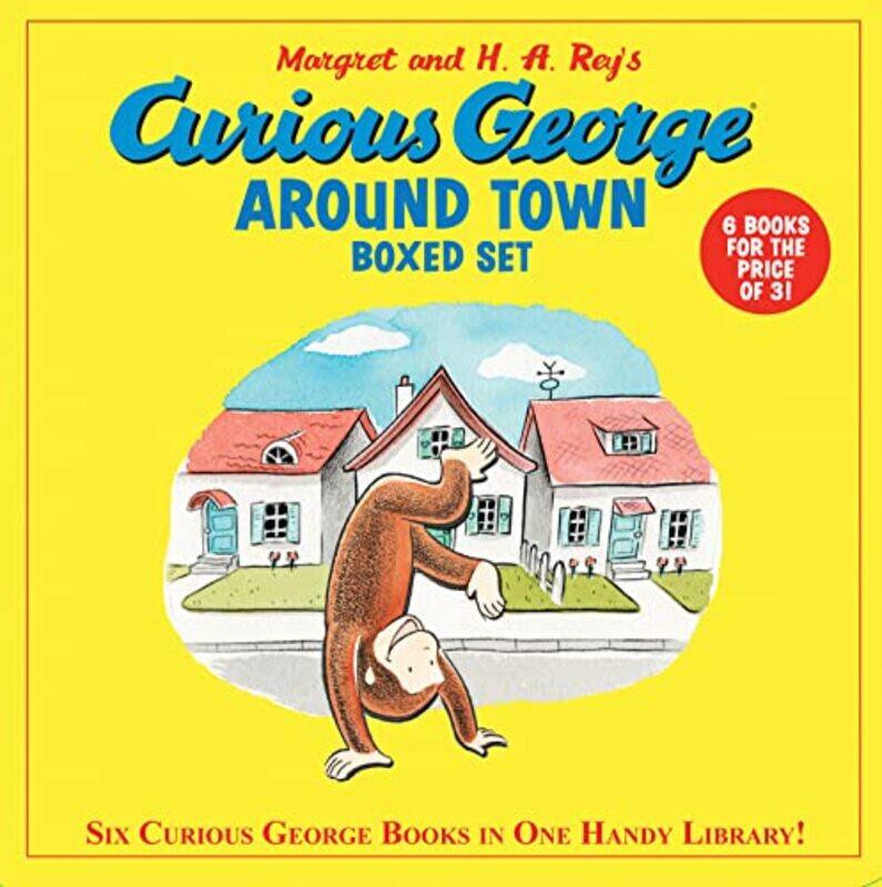 

Curious George Around Town Boxed Set Box Of Six Books By Rey, H A Paperback
