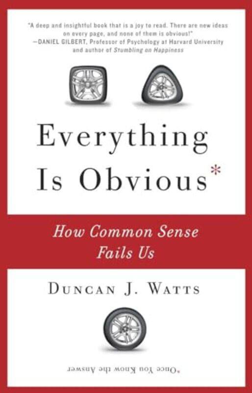 

Everything Is Obvious By Watts Duncan J - Paperback