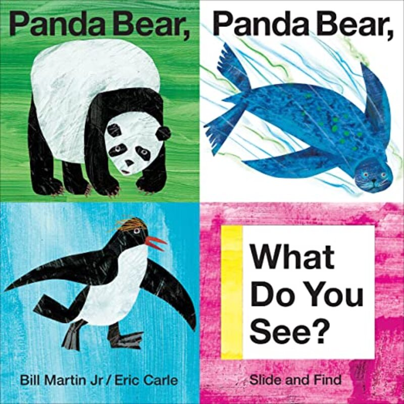 Panda Bear Panda Bear What Do You See? Slide And Find By Bill Martin Paperback