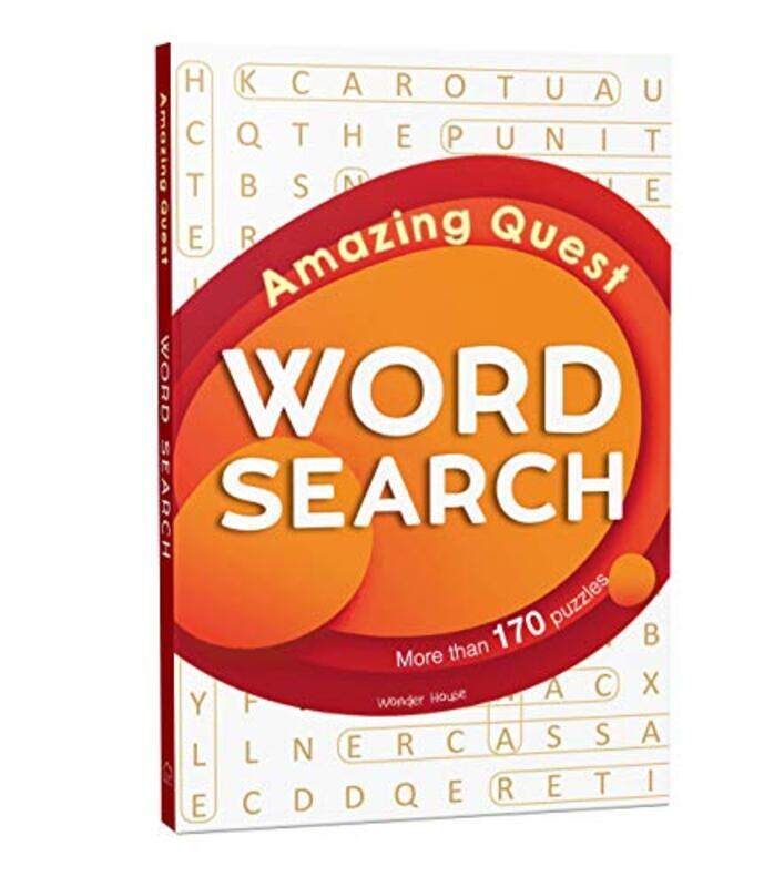 

Word Search - Amazing Quest: Classic Word Puzzles For Everyone,Paperback,By:Wonder House Books