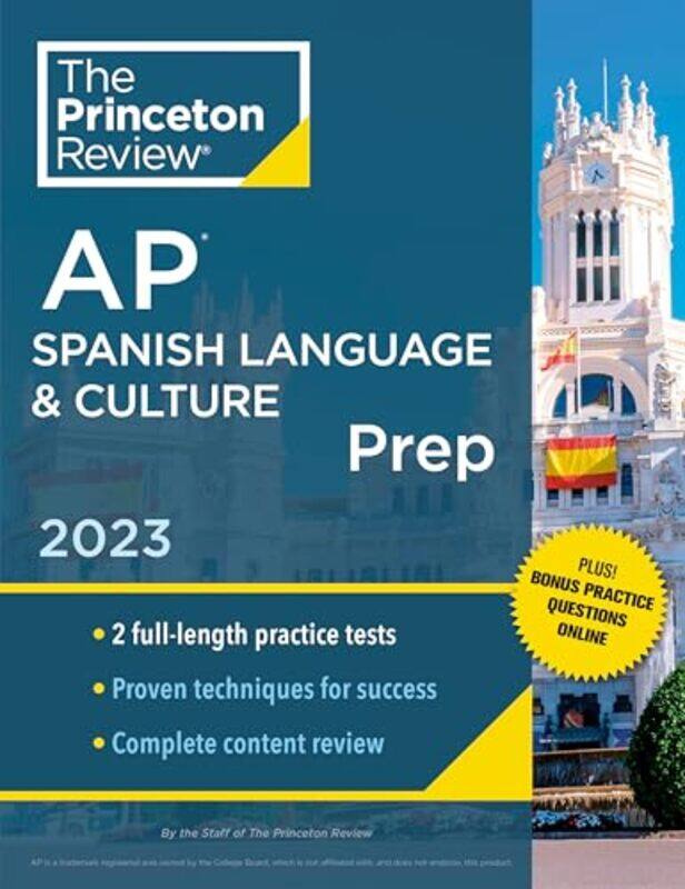 

Princeton Review AP Spanish Language & Culture Prep 2023 by Peter J Olver-Paperback