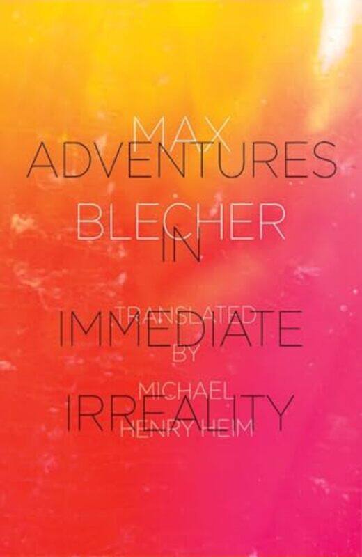 

Adventures In Immediate Irreality by Max BlecherMichael Henry Heim-Paperback