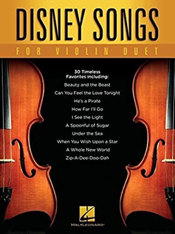 

Disney Songs For Violin Duet by Hal Leonard Publishing Corporation - Paperback