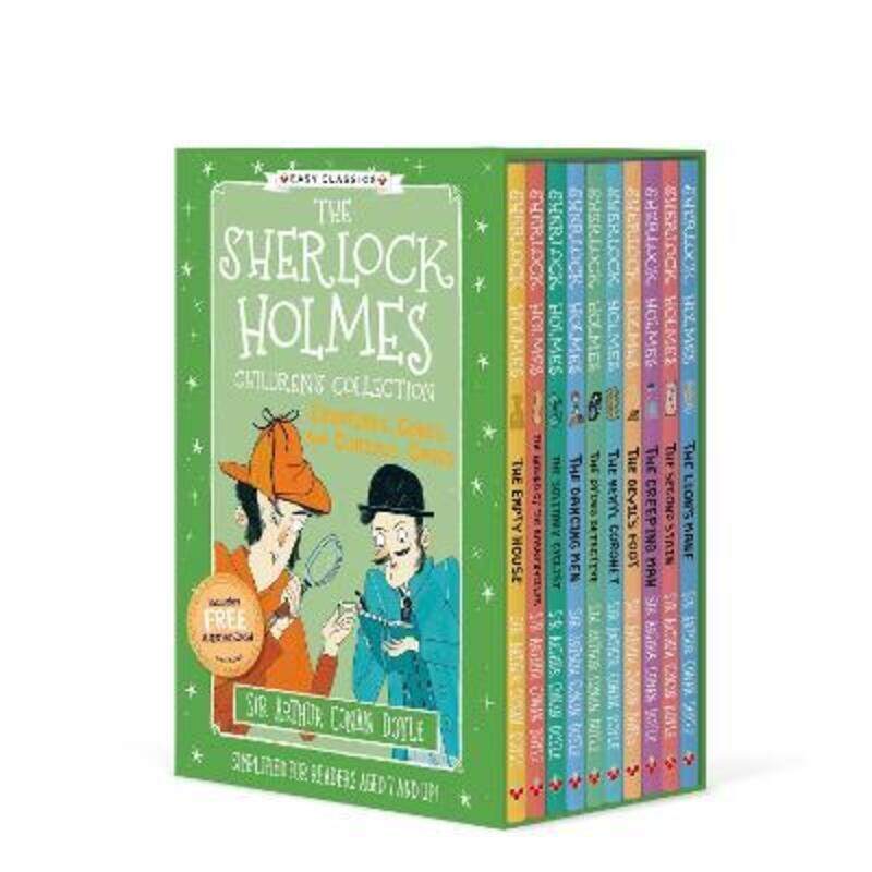 

The Sherlock Holmes Children's Collection: Creatures, Codes and Curious Cases - Set 3,Paperback, By:Conan Doyle, Sir Arthur - Baudet, Stephanie - Bell