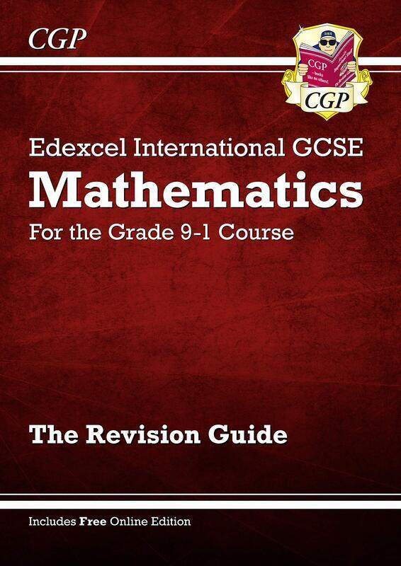 

Edexcel International GCSE Maths Revision Guide - for the Grade 9-1 Course (with Online Edition), Paperback Book, By: CGP Books