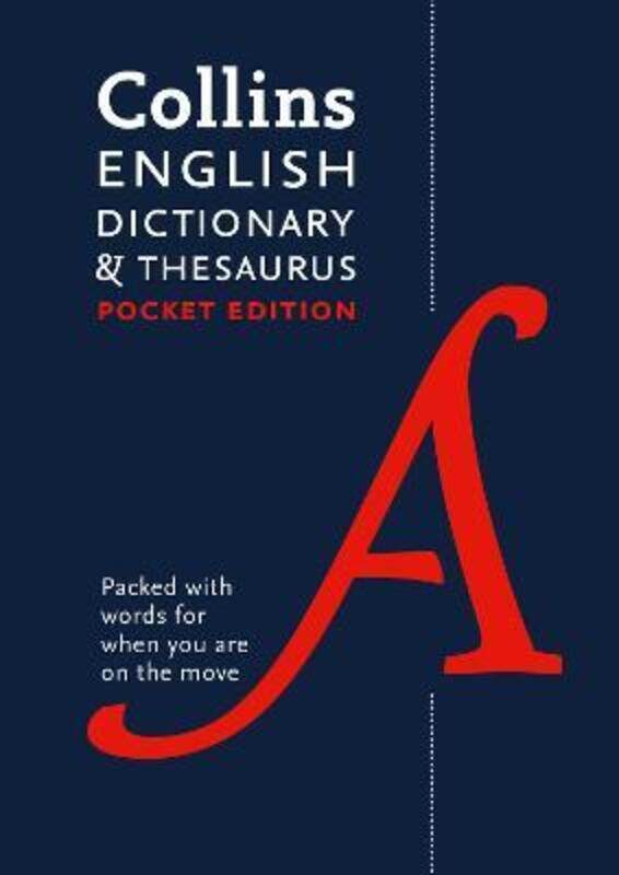 

English Pocket Dictionary and Thesaurus: The perfect portable dictionary and thesaurus (Collins Pock.paperback,By :Collins Dictionaries
