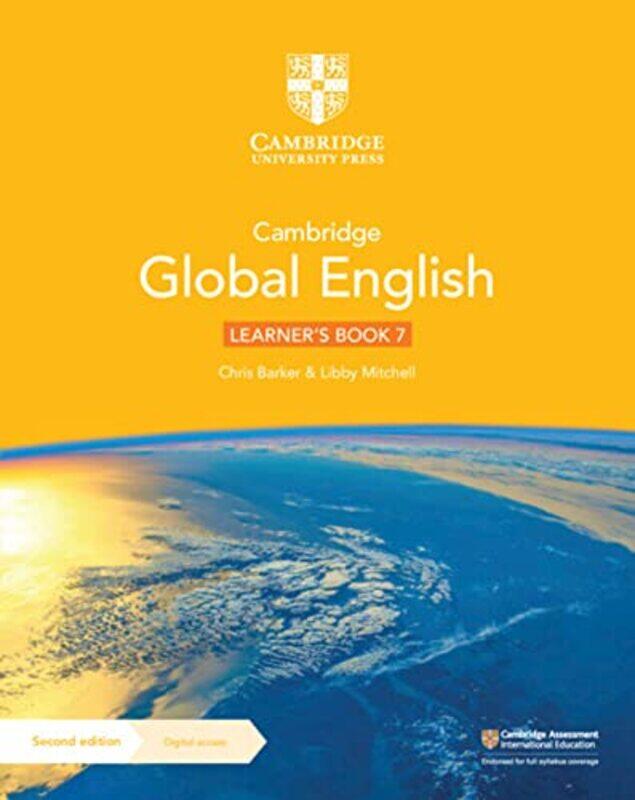 

Cambridge Global English Learner's Book 7 with Digital Access (1 Year): for Cambridge Lower Secondar,Paperback,by:Barker, Chris - Mitchell, Libby