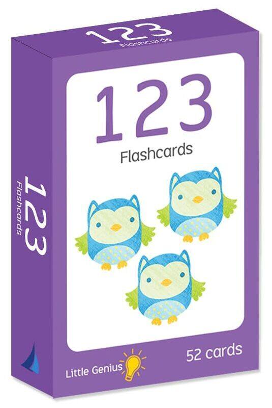 

Little Genius Cards 123 by Lake Press Paperback