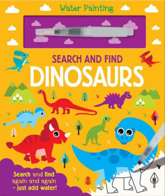 

Search and Find Dinosaurs, Hardcover Book, By: Georgie Taylor