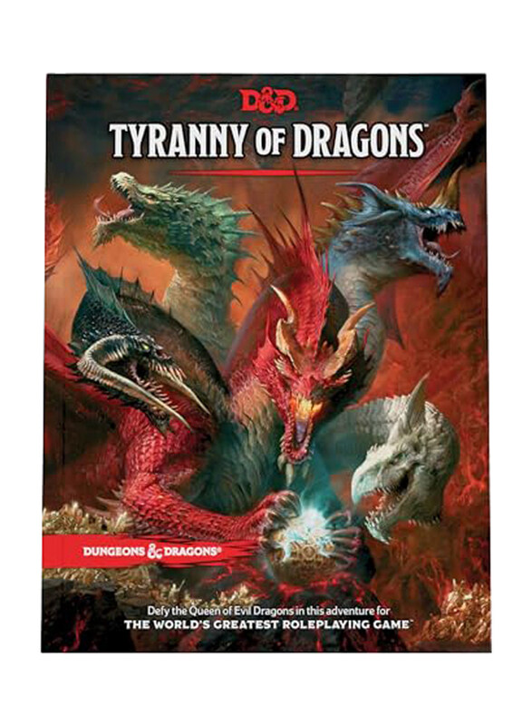 

Tyranny Of Dragons D&D Adventure Bk, Hardcover Book, By: Wizards Rpg Team