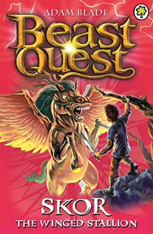 

Beast Quest Skor the Winged Stallion by Adam Blade-Paperback