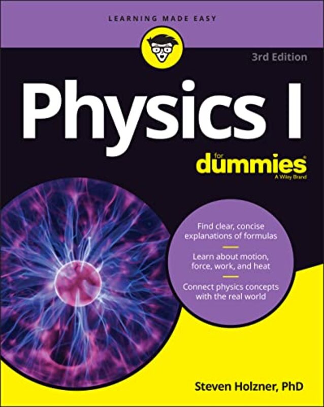 

Physics I For Dummies 3Rd Edition by Holzner, S..Paperback