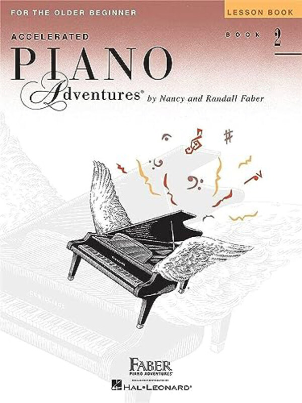 

Accelerated Piano Adventures For The Old, Paperback Book, By: Nancy Faber