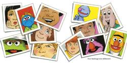 We're Different, We're the Same (Sesame Street), Board Book, By: Bobbi Kates