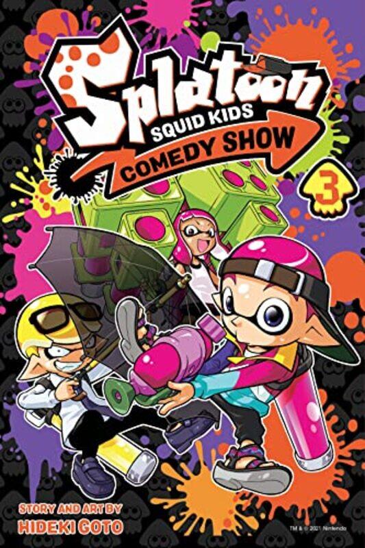 

Splatoon Squid Kids Comedy Show Vol 3 by Hideki Goto-Paperback