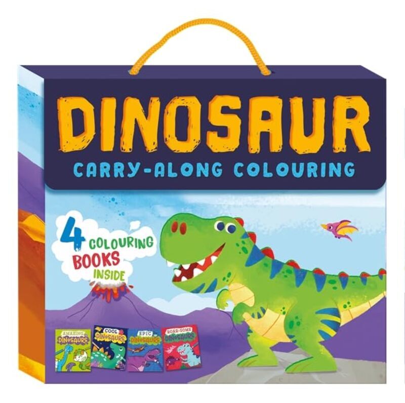 Dinosaur Carry Along Colouring by Igloo Books Paperback