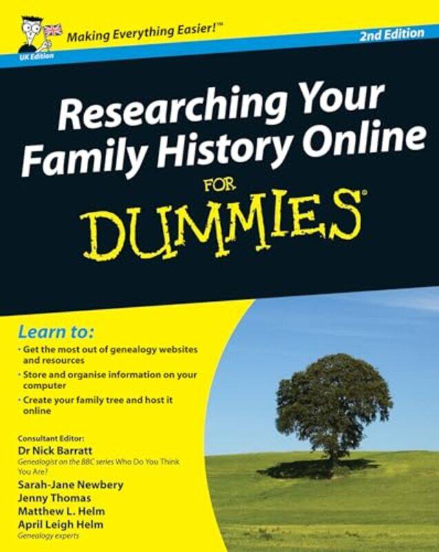 

Researching Your Family History Online For Dummies by Arnold Robbins-Paperback